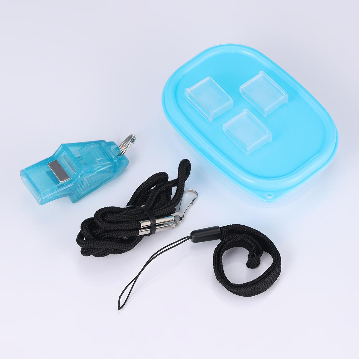High-Frequency Seedless Dolphin Whistle for Outdoor Sports, Basketball, Football, Training, and Referee Use. світло-синій колір
High-Frequency Seedless Dolphin Whistle for Outdoor Sports, Basketball, Football, Training, and Referee Use. світло-синій колір