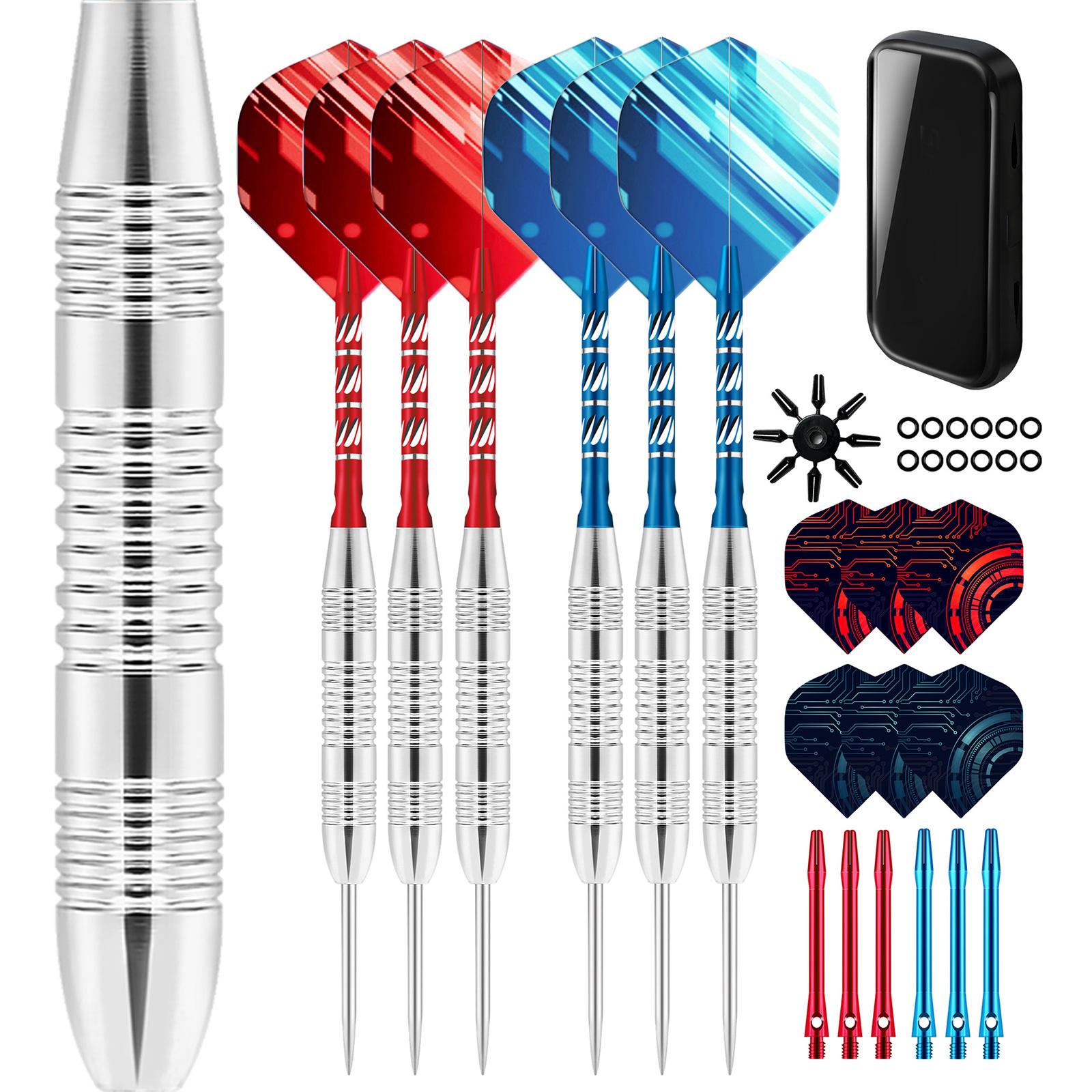 1 Set Professional Steel Tip Darts Set Repalcement Metal Darts with Carrying Case Dartboard Accessories Durable 1
1 Set Professional Steel Tip Darts Set Repalcement Metal Darts with Carrying Case Dartboard Accessories Durable 1