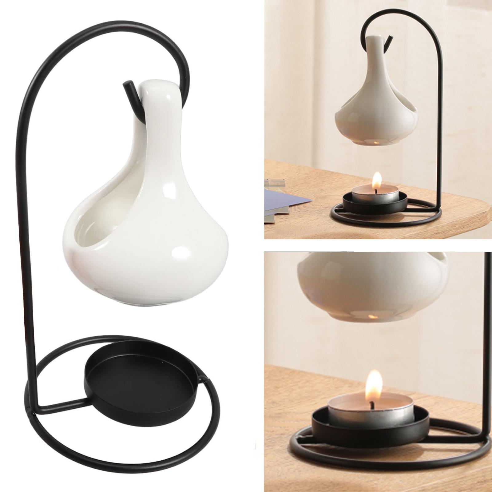 Hanging Oil Burners Ceramics Aromas Essential Oil Diffuser Wax Melt Burners Tealight Candle Holder for Meditation Room
Hanging Oil Burners Ceramics Aromas Essential Oil Diffuser Wax Melt Burners Tealight Candle Holder for Meditation Room