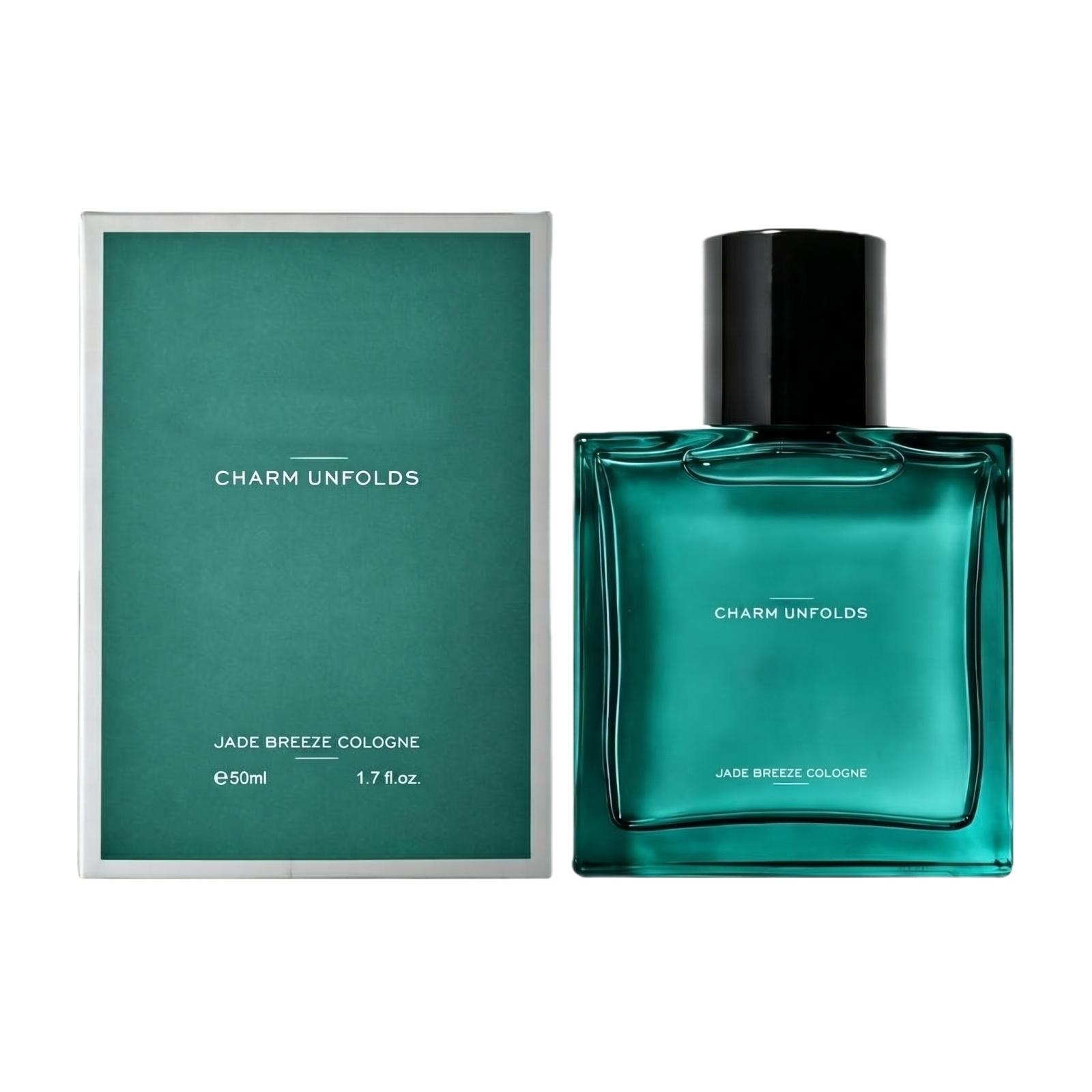 Charm Unfolds Jade Breeze Cologne for Men 50ml Eau de Cologne Spray Fresh Scent Masculine Fragrance Lightweight Long-Lasting one size синий
Charm Unfolds Jade Breeze Cologne for Men 50ml Eau de Cologne Spray Fresh Scent Masculine Fragrance Lightweight Long-Lasting one size синий