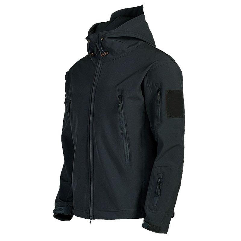 Lightweight Tactical Soft-shell Hardshell Tactical Jacket Windproof Waterproof Outdoor Climbing Jacket M чорний
Lightweight Tactical Soft-shell Hardshell Tactical Jacket Windproof Waterproof Outdoor Climbing Jacket M чорний