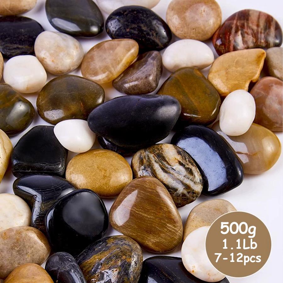 500-1000g 3-7cm Color High Polished Natural Pebbles Courtyard Landscape Decoration Rocks for Plant Vases Fish Tank Aquariums
500-1000g 3-7cm Color High Polished Natural Pebbles Courtyard Landscape Decoration Rocks for Plant Vases Fish Tank Aquariums