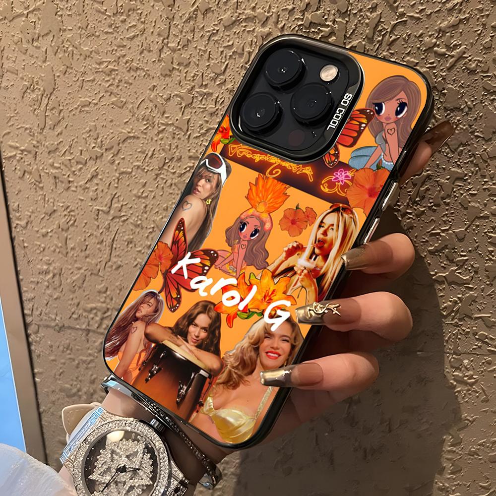 K-Karol G Tropicoqueta Phone Case For 17 Air IPhone 16 Pro Max 15 Pro 14 Plus 12 13 X XS Max 11 Pro Colorful Silver Cover iPhone 15 Pro Max
K-Karol G Tropicoqueta Phone Case For 17 Air IPhone 16 Pro Max 15 Pro 14 Plus 12 13 X XS Max 11 Pro Colorful Silver Cover iPhone 15 Pro Max