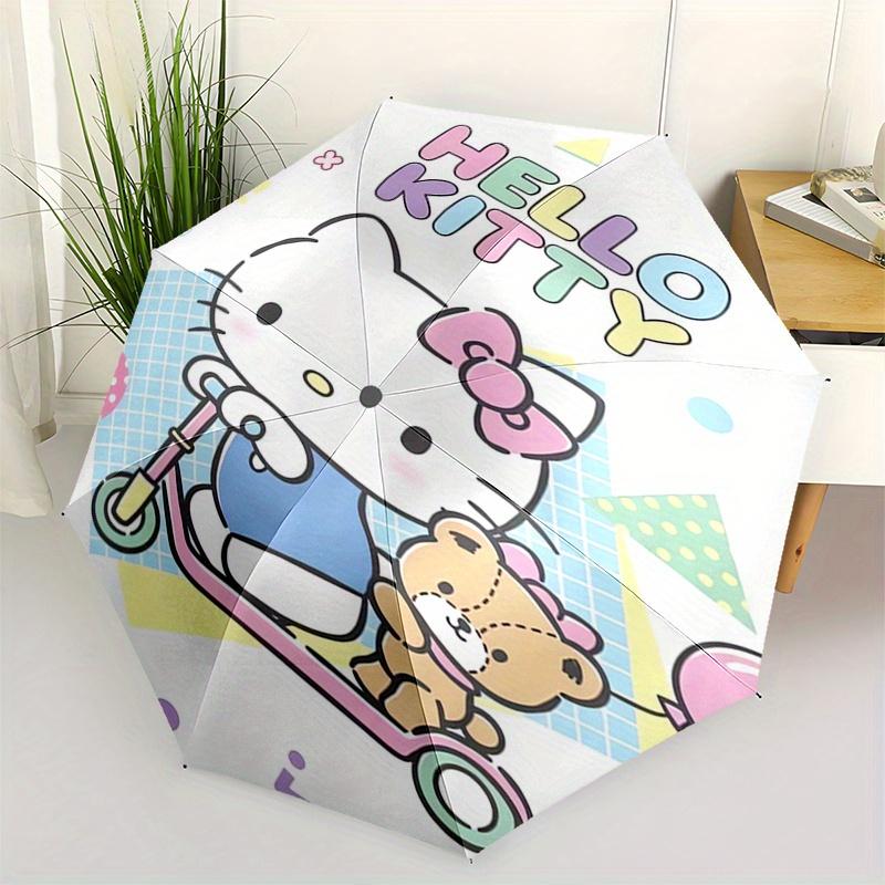Hello Kitty,Scooter Automatic Folding Umbrella-Simple 8-Rib Design, Bright Cartoon Pattern, Durable Iron Frame, Suitable For Travel, Outdoor
Hello Kitty,Scooter Automatic Folding Umbrella-Simple 8-Rib Design, Bright Cartoon Pattern, Durable Iron Frame, Suitable For Travel, Outdoor