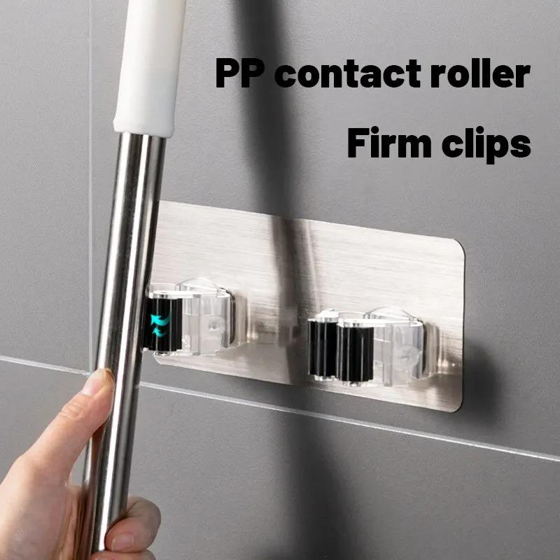 Multipurpose Powerful mop clip with no punching waterproof and traceless mop hook wall mounted broom clip Kitchen Broom
Multipurpose Powerful mop clip with no punching waterproof and traceless mop hook wall mounted broom clip Kitchen Broom