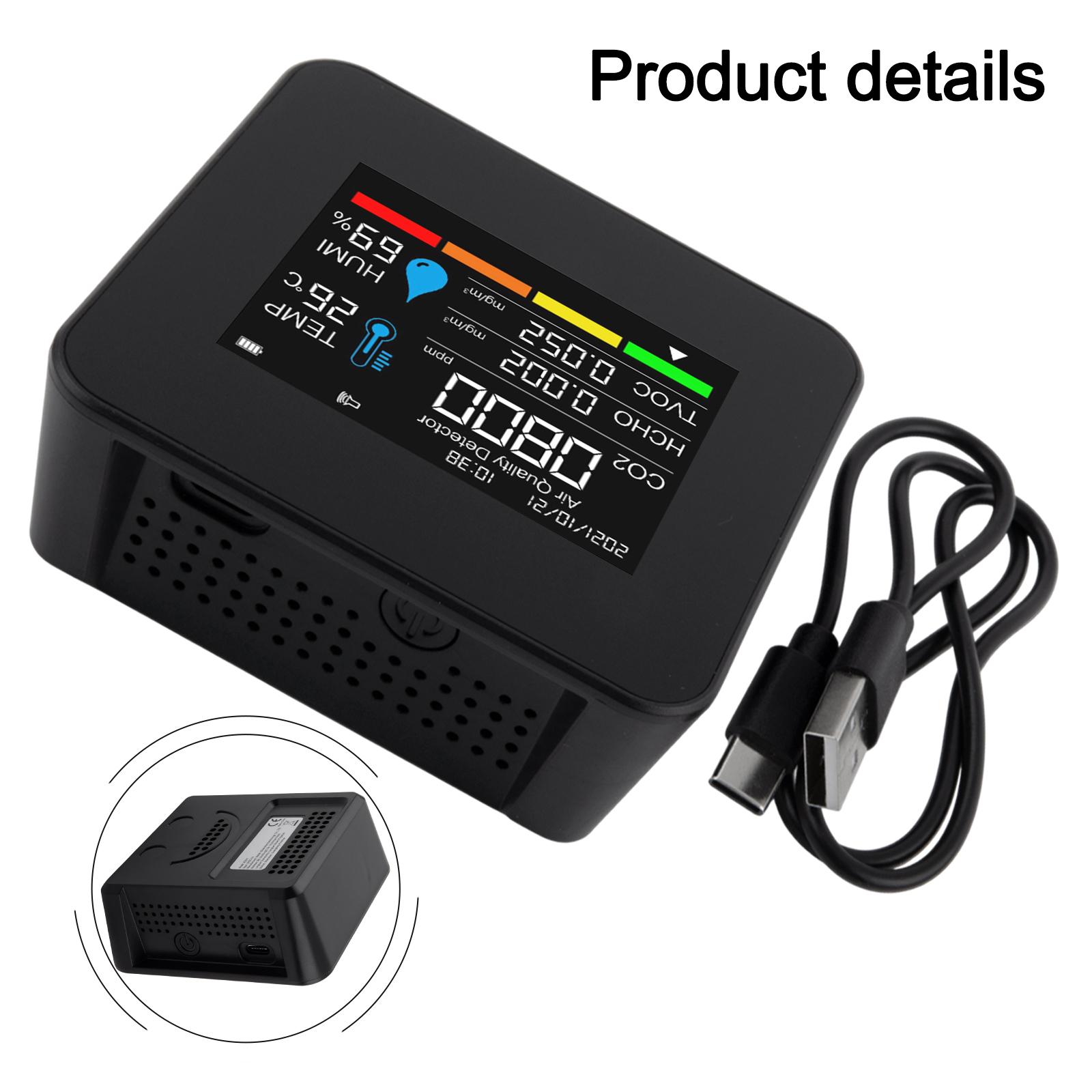 Multifunctional Air Monitor Air Quality Tester Indoor Air Quality Testing APP Connectivity For Agricultural Planting China Mainland
Multifunctional Air Monitor Air Quality Tester Indoor Air Quality Testing APP Connectivity For Agricultural Planting China Mainland