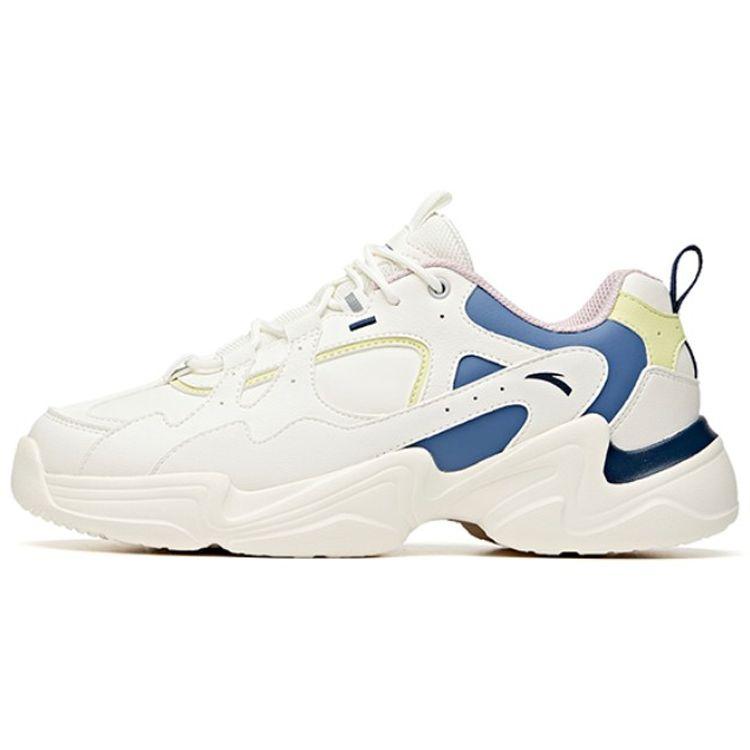 Anta Casual Shock Absorbing Wear Resistant Low Top Dad Shoes Women sneaker White Blue 922048822-1
Anta Casual Shock Absorbing Wear Resistant Low Top Dad Shoes Women sneaker White Blue 922048822-1
