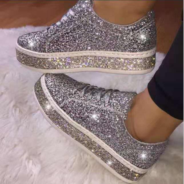 2026 Spring Women s Rhinestone Sequin Lace-up Flats - Plus Size Available Size 42
2026 Spring Women s Rhinestone Sequin Lace-up Flats - Plus Size Available Size 42