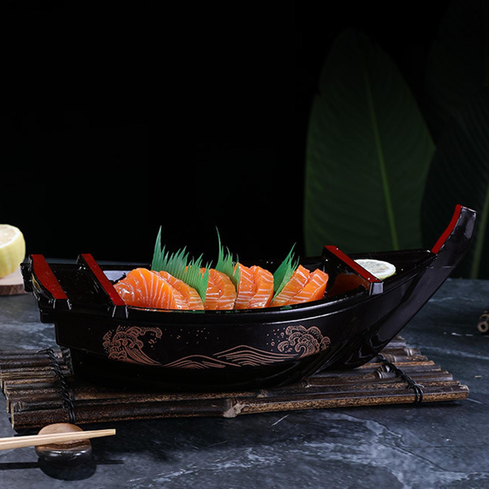 Блюдо-закуска в форме лодочки для суши и закусок Black S
Блюдо-закуска в форме лодочки для суши и закусок Black S