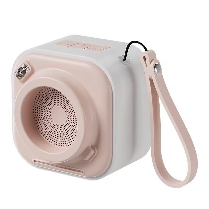 Retro camera bluetooth speaker wireless mini portable outdoor subwoofer With a lanyard рожевий
Retro camera bluetooth speaker wireless mini portable outdoor subwoofer With a lanyard рожевий
