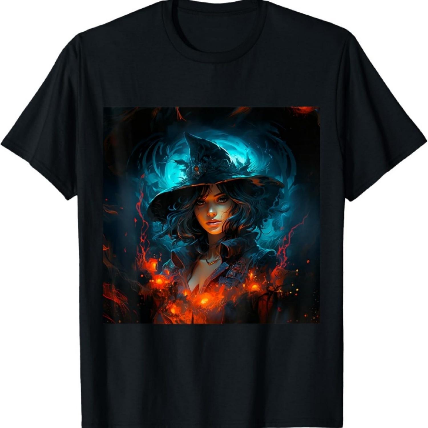 Enchanting Good Witch Graphic - Embrace Halloween Magic T-Shirt XXXXXL чорний
Enchanting Good Witch Graphic - Embrace Halloween Magic T-Shirt XXXXXL чорний