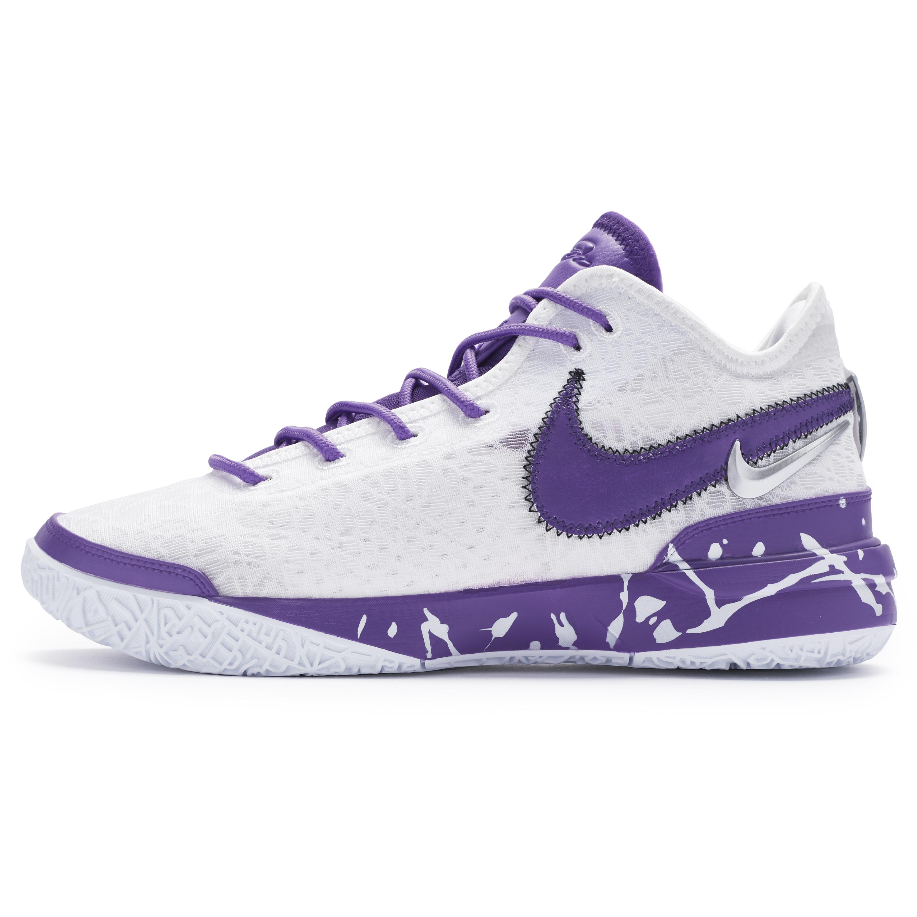 Nike LeBron NXXT Gen Slip Resistant Abrasion Resistant Mid top Basketball Shoes Men s White Purple Asian Version DR8788-101(Team80-) 41
Nike LeBron NXXT Gen Slip Resistant Abrasion Resistant Mid top Basketball Shoes Men s White Purple Asian Version DR8788-101(Team80-) 41