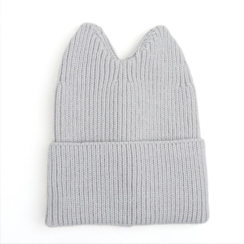 Children s Cute Candy Color Cat Ear Knit Hat - Korean Style Warm Winter Ear Protection 56-58cm M светло-серый
Children s Cute Candy Color Cat Ear Knit Hat - Korean Style Warm Winter Ear Protection 56-58cm M светло-серый