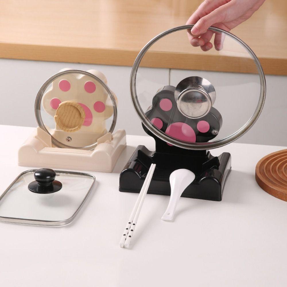 Cat Palm Shaped Spoon Holder Organizer Decorative Tableware Storage Rack Pot Lid Stand Kitchen чорний
Cat Palm Shaped Spoon Holder Organizer Decorative Tableware Storage Rack Pot Lid Stand Kitchen чорний