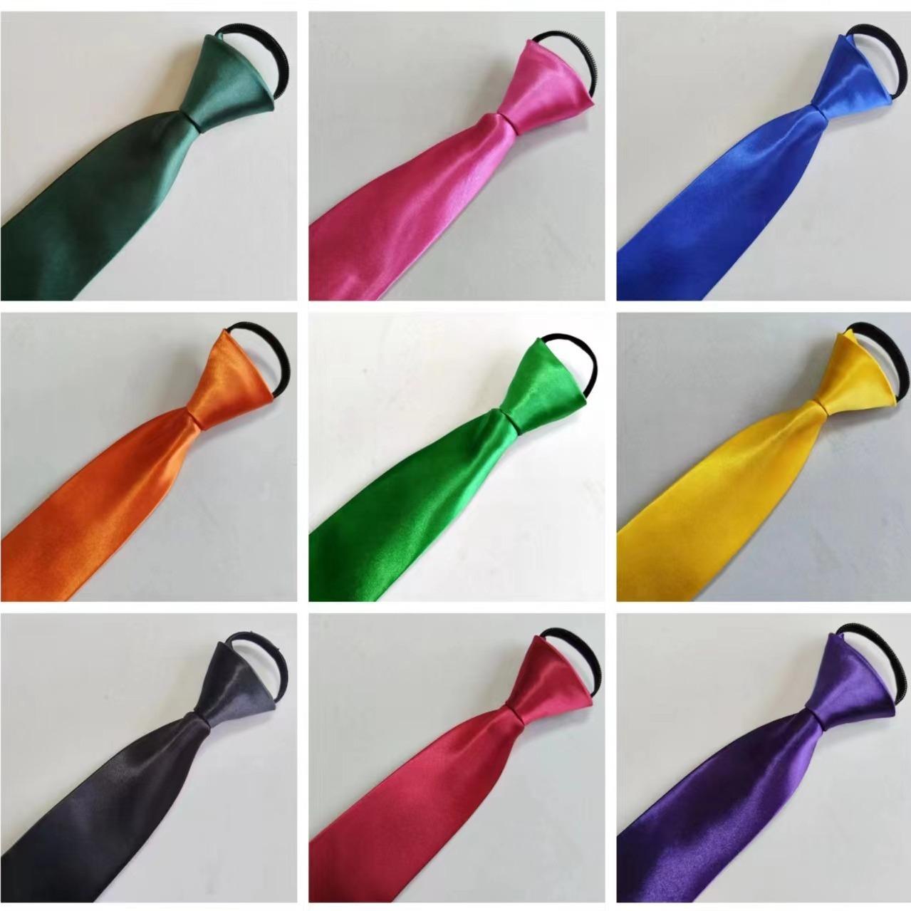 Glossy Smooth 8Cm Zipper One Pull Tie Men And Women Dress Casual Solid Color Vocational Student Collar
Glossy Smooth 8Cm Zipper One Pull Tie Men And Women Dress Casual Solid Color Vocational Student Collar
