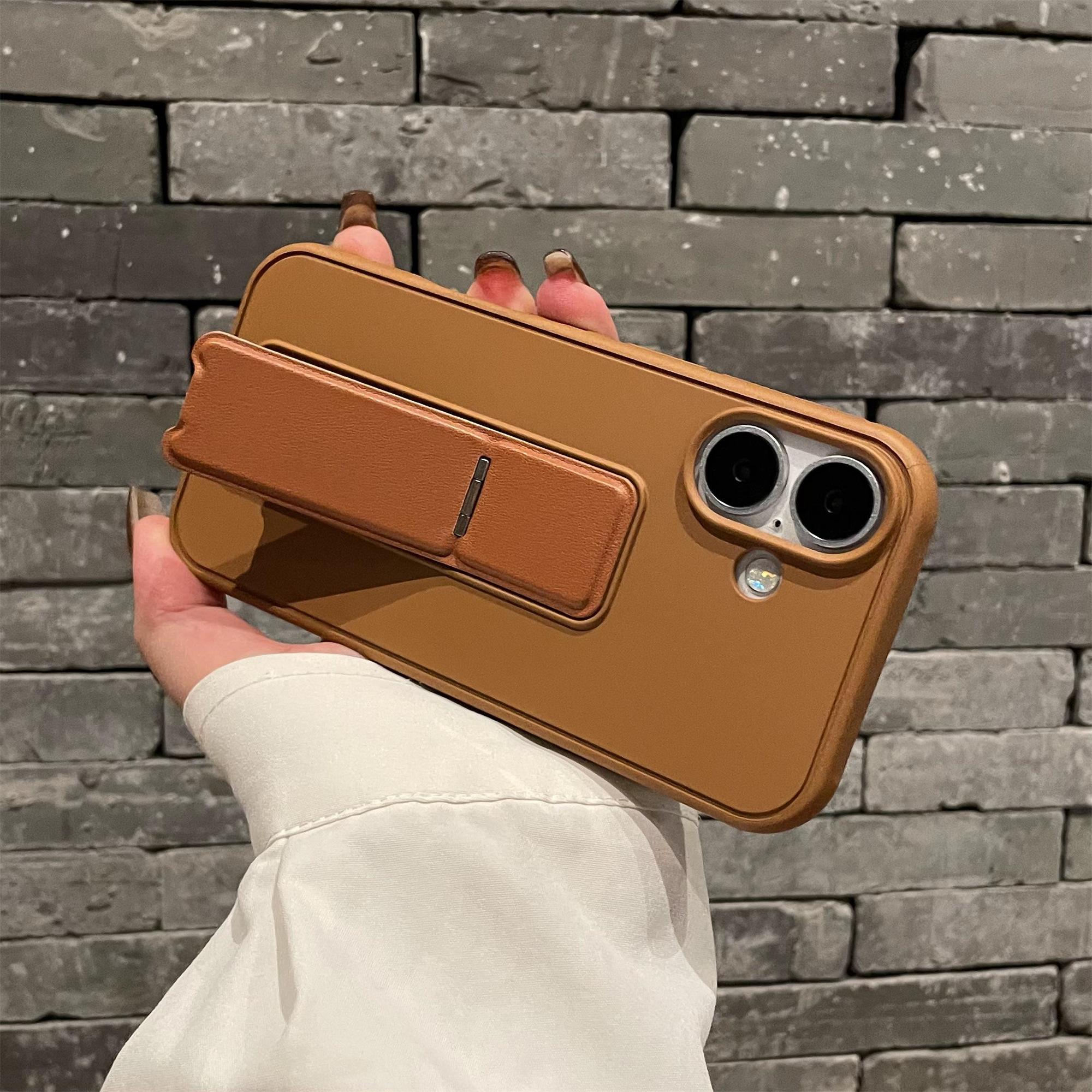 For iPhone 16 Protective Case TPU + PC Kickstand Phone Cover F
For iPhone 16 Protective Case TPU + PC Kickstand Phone Cover F