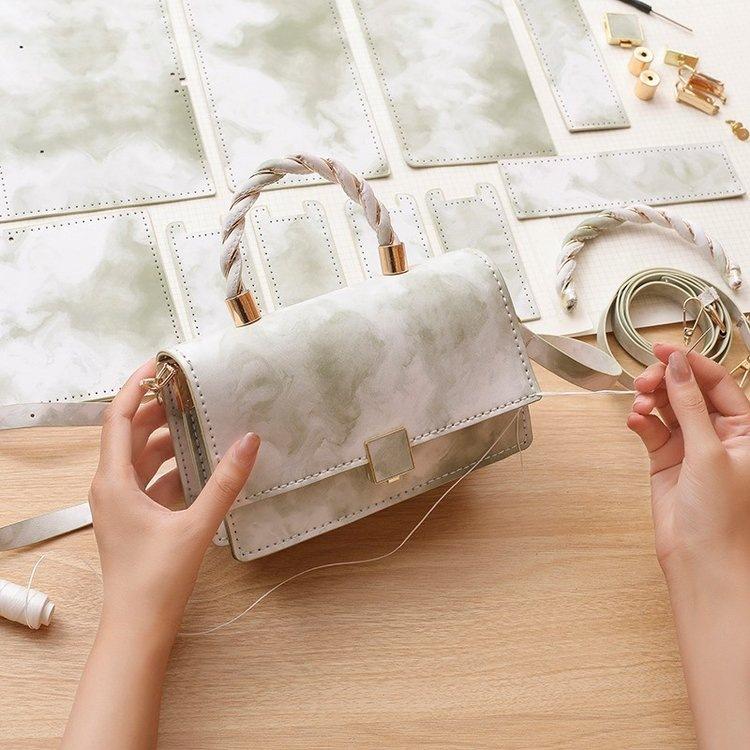 DIY Handbag Making Kit PU Leather Shoulder Bag Sewing Materials Women Crossbody Knitting Crochet Bags Handicraft Accessories зелёный
DIY Handbag Making Kit PU Leather Shoulder Bag Sewing Materials Women Crossbody Knitting Crochet Bags Handicraft Accessories зелёный