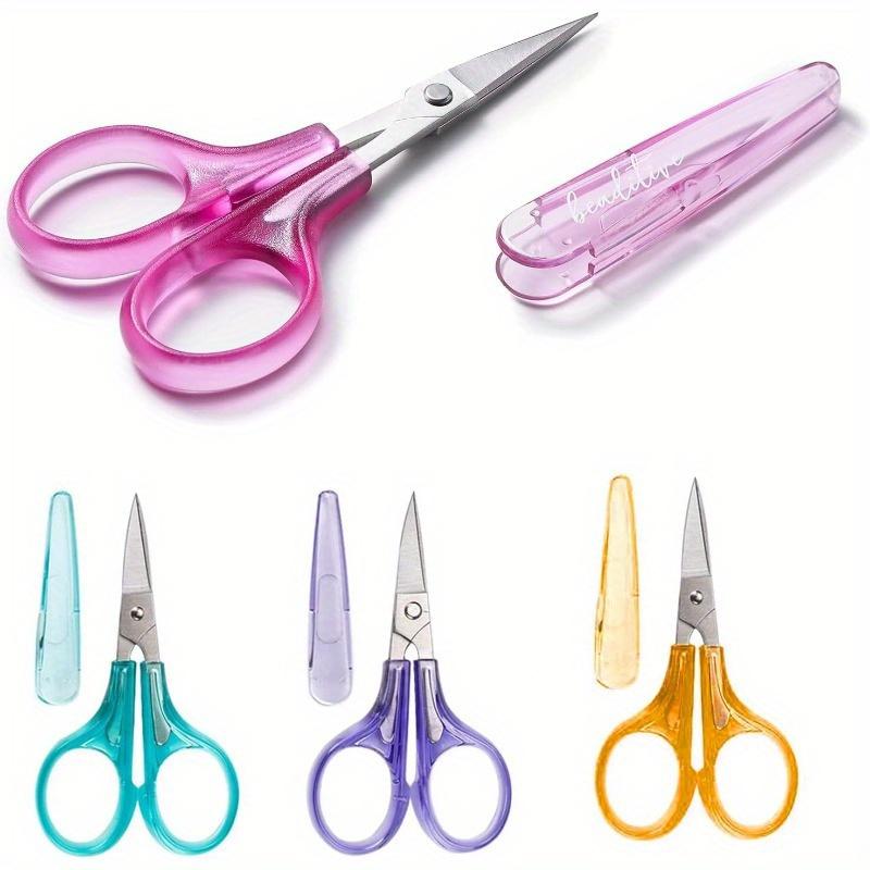 4pcs Precision Craft Scissors Stainless Steel Curved Straight Tips for Sewing Embroidery Paper Cutting with Protective Covers
4pcs Precision Craft Scissors Stainless Steel Curved Straight Tips for Sewing Embroidery Paper Cutting with Protective Covers