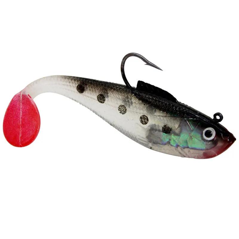 ALASICKA Head Soft Bait T tail Wobbler Fishing Lure Pesca Carp Bass Artificial Rubber Bait Swimbait Fishing Tackle 5/8.5/11.5CM 50MM 3G
ALASICKA Head Soft Bait T tail Wobbler Fishing Lure Pesca Carp Bass Artificial Rubber Bait Swimbait Fishing Tackle 5/8.5/11.5CM 50MM 3G