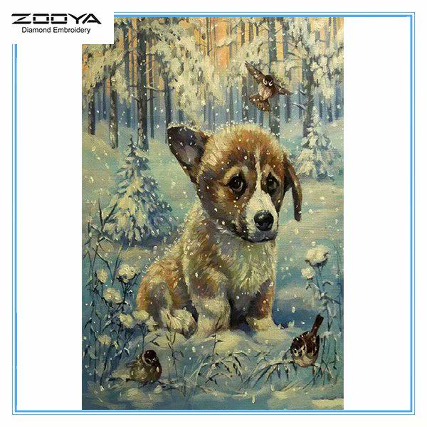 ZOOYA 3D Алмазная вышивка Картина Вышивка крестом Круглый горный хрусталь Картина Животное собака
ZOOYA 3D Алмазная вышивка Картина Вышивка крестом Круглый горный хрусталь Картина Животное собака
