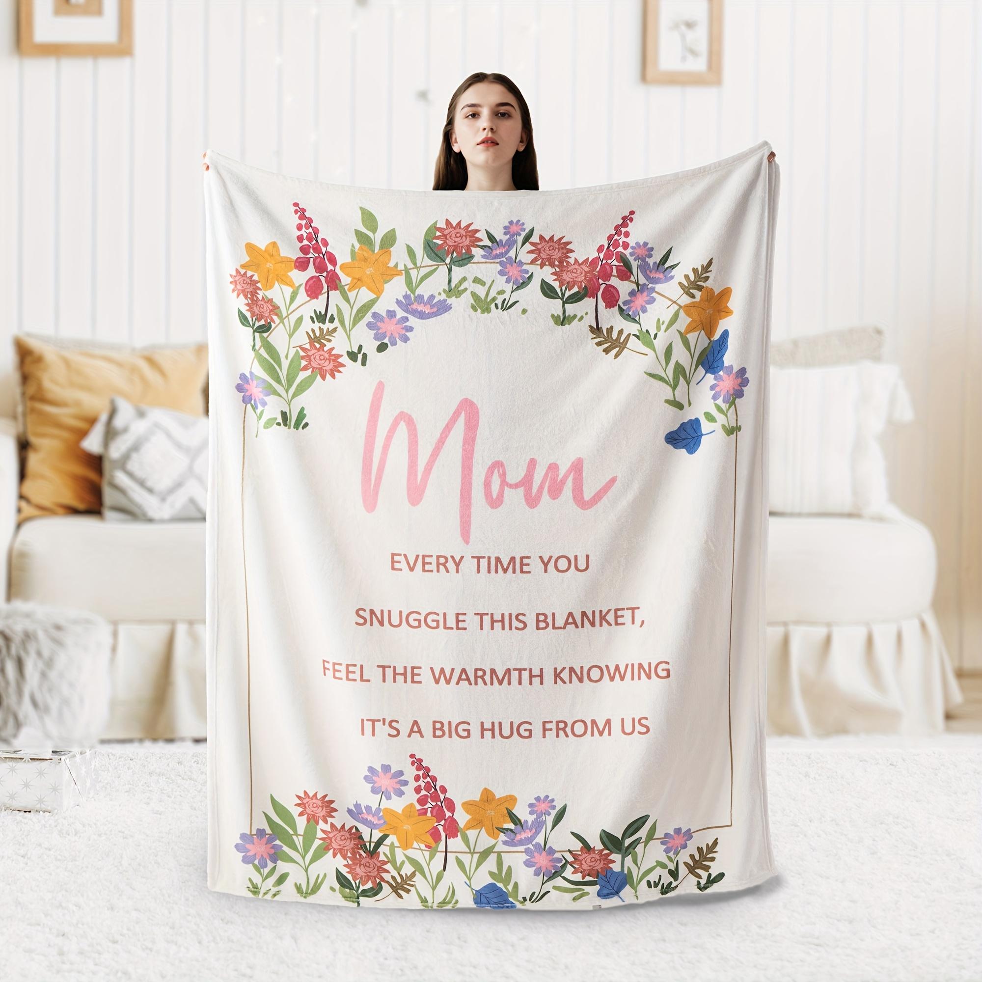 Mom Gift Fleece Blanket - Floral Heart Print, Cozy Mid-Century Throw for Mother s Day, Pastel Sofa Bed Decor from Daughter 130X150cm
Mom Gift Fleece Blanket - Floral Heart Print, Cozy Mid-Century Throw for Mother s Day, Pastel Sofa Bed Decor from Daughter 130X150cm