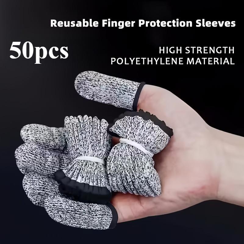 20/50pcs Flexible Fingertip Gloves - Heavy-Duty Plastic - like Grip, Snug-Fit Cuff for Dishwashing - Durable One-Finger Sleeves
20/50pcs Flexible Fingertip Gloves - Heavy-Duty Plastic - like Grip, Snug-Fit Cuff for Dishwashing - Durable One-Finger Sleeves