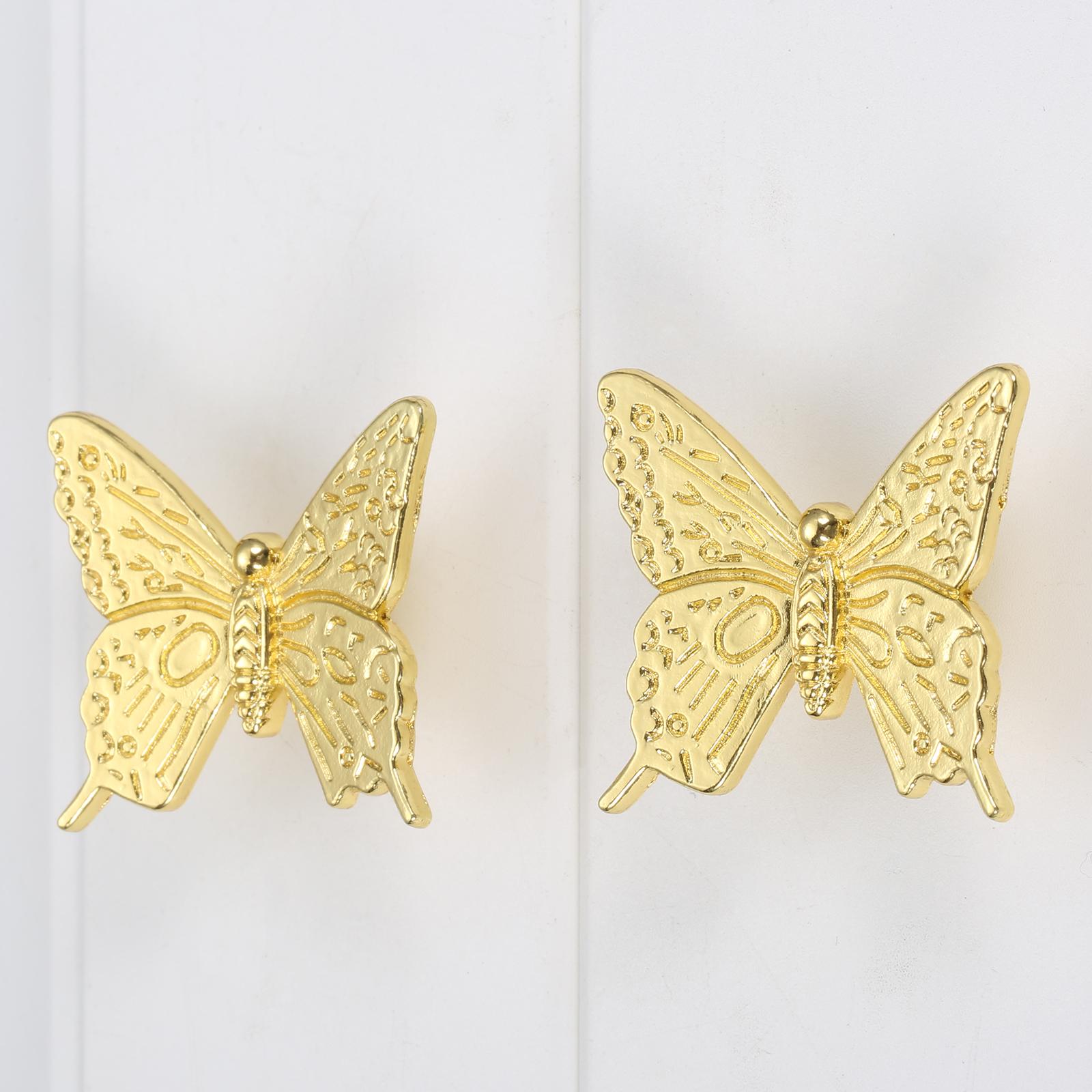 2Pcs Butterfly Shape Furniture Handle Zinc Alloy Vintage Kitchen Cabinet Knobs Dresser Drawer Cabinet Pulls Drawer Home Decor золотий
2Pcs Butterfly Shape Furniture Handle Zinc Alloy Vintage Kitchen Cabinet Knobs Dresser Drawer Cabinet Pulls Drawer Home Decor золотий