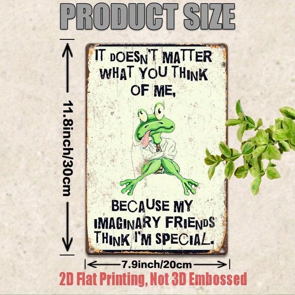 Retro Green Frog Metal Tin Sign Vintage Home Decor Funny Quote Gift 11.8x7.9 Inches разноцветный
Retro Green Frog Metal Tin Sign Vintage Home Decor Funny Quote Gift 11.8x7.9 Inches разноцветный