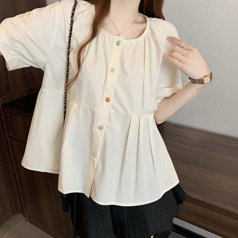 2026 Summer Plus Size Women s Korean Fashion Loose Slimming Round Neck Cotton Short Sleeve Top L абрикосовий
2026 Summer Plus Size Women s Korean Fashion Loose Slimming Round Neck Cotton Short Sleeve Top L абрикосовий