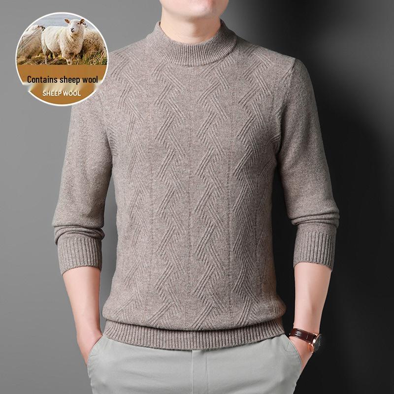 Men’s High-Quality 100% Wool Jacquard Sweater - Warm Round Neck Pullover for Autumn & Winter 2XL
Men’s High-Quality 100% Wool Jacquard Sweater - Warm Round Neck Pullover for Autumn & Winter 2XL