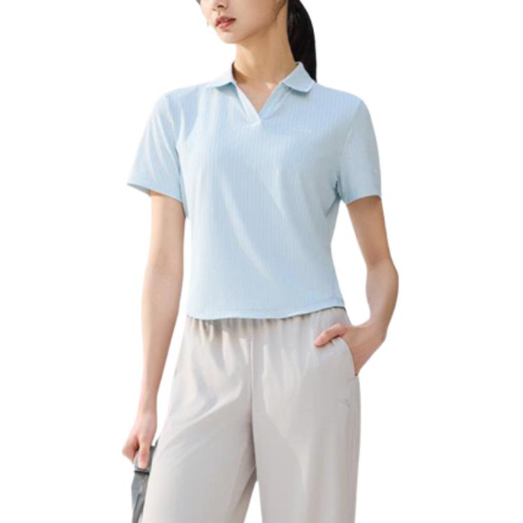 Anta Comfortable Simple Solid Color Slim Fit Sports Polo Shirt Women Tops Dream-Shadow-Blue 962527109-2 L
Anta Comfortable Simple Solid Color Slim Fit Sports Polo Shirt Women Tops Dream-Shadow-Blue 962527109-2 L