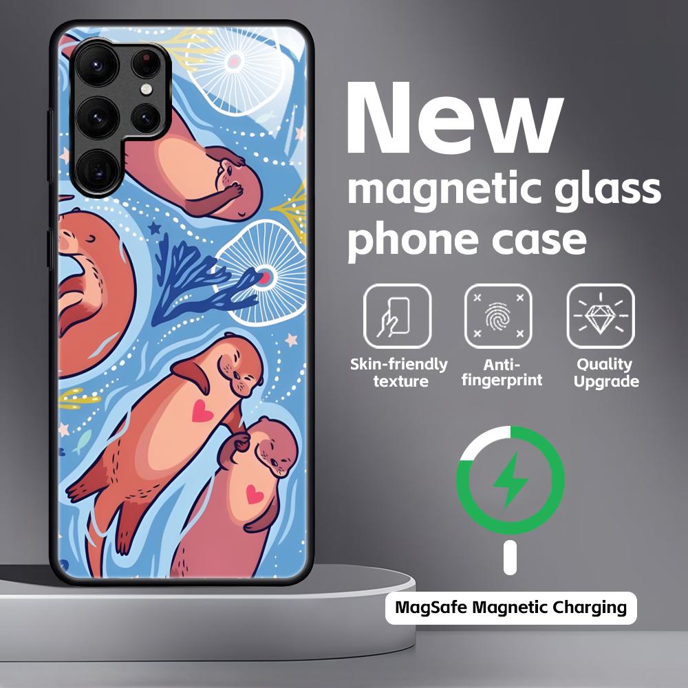 cute Otter Phone Case For Samsung S26 S25 S24 S23 S22 S21 Plus Ultra Note20 Glass Magnetic Case Galaxy S25
cute Otter Phone Case For Samsung S26 S25 S24 S23 S22 S21 Plus Ultra Note20 Glass Magnetic Case Galaxy S25