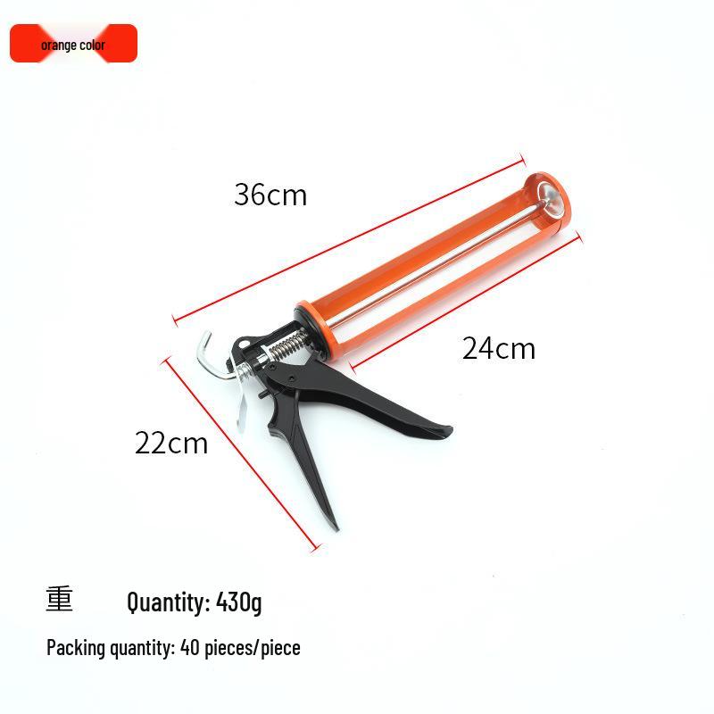 Rotary Silicone Caulking Gun: Manual Grouting & Decoration Tool
Rotary Silicone Caulking Gun: Manual Grouting & Decoration Tool