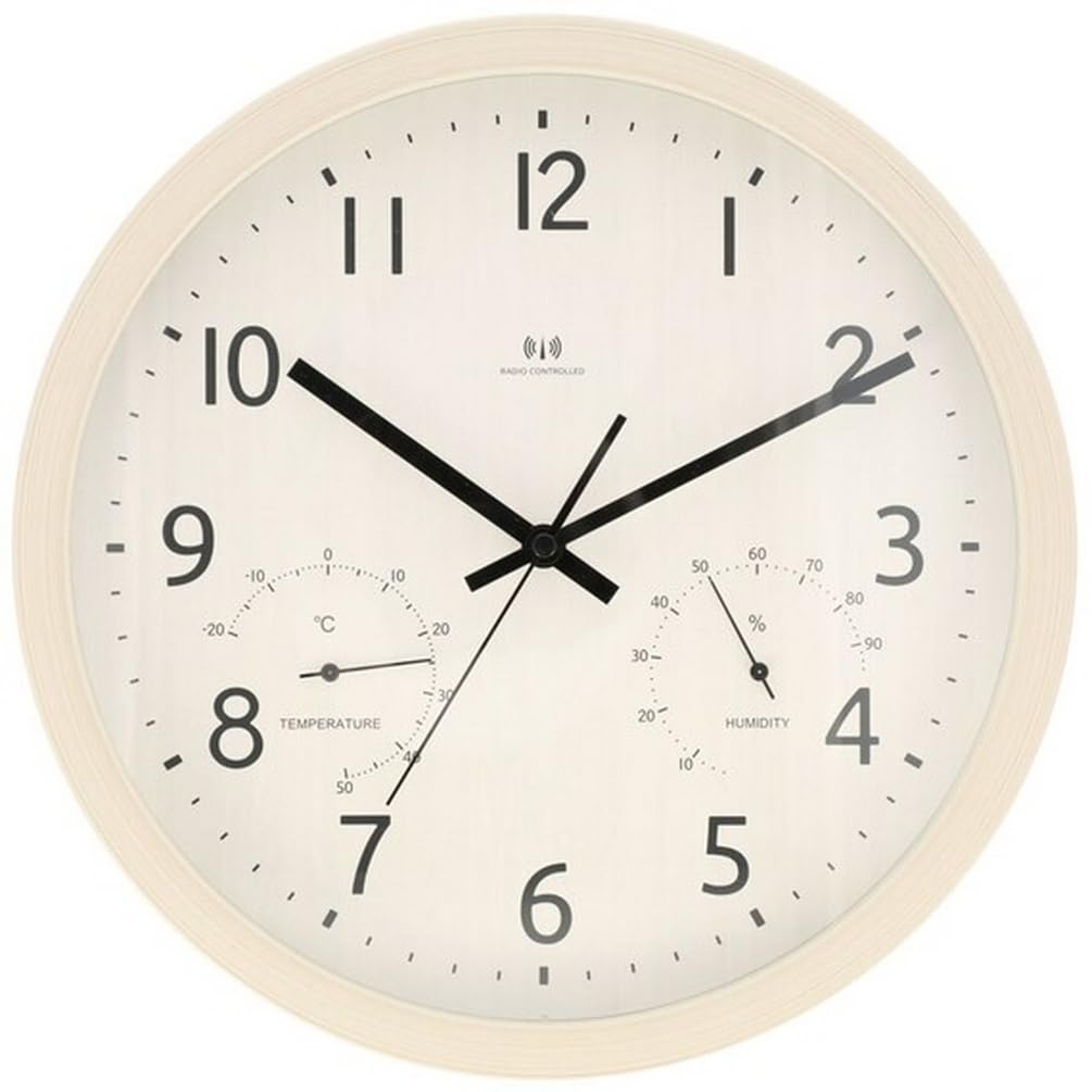 Nitori Radio Step Second Hand с температурой и гигрометром, подвесные часы Faure White Wash NITORI 8172721 двойного назначения
Nitori Radio Step Second Hand с температурой и гигрометром, подвесные часы Faure White Wash NITORI 8172721 двойного назначения