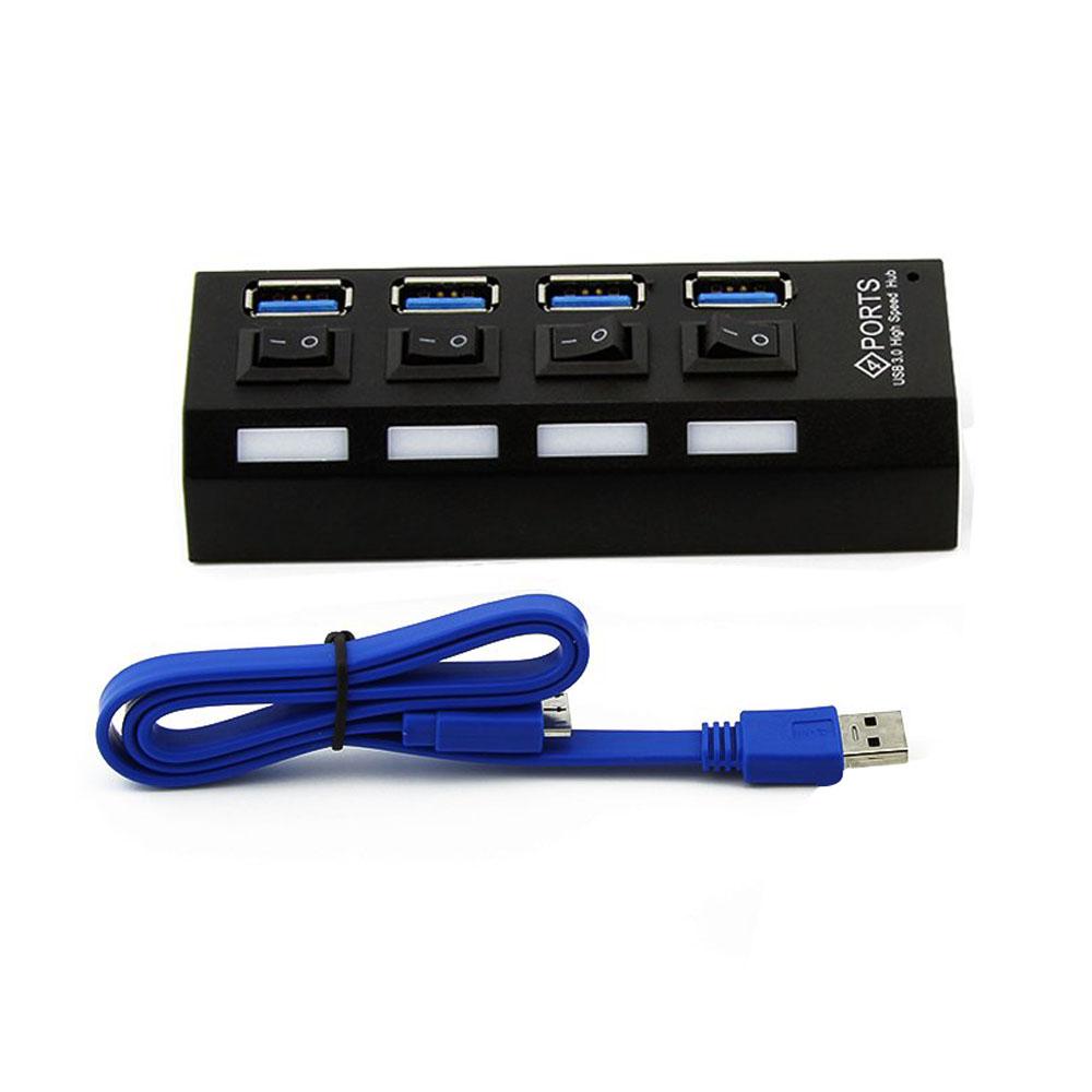 Multi Ports USB HUB 3.0 4/7 Ports Portable Super Speed 5Gbps Multiple USB Port Expander with Switches Power Adapter For PC
Multi Ports USB HUB 3.0 4/7 Ports Portable Super Speed 5Gbps Multiple USB Port Expander with Switches Power Adapter For PC