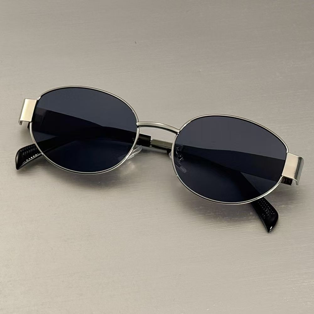 New Oval Sunglasses for Women Men Trendy Metal Frame Sun Glasses Classic Shades Casual Eyewear
New Oval Sunglasses for Women Men Trendy Metal Frame Sun Glasses Classic Shades Casual Eyewear