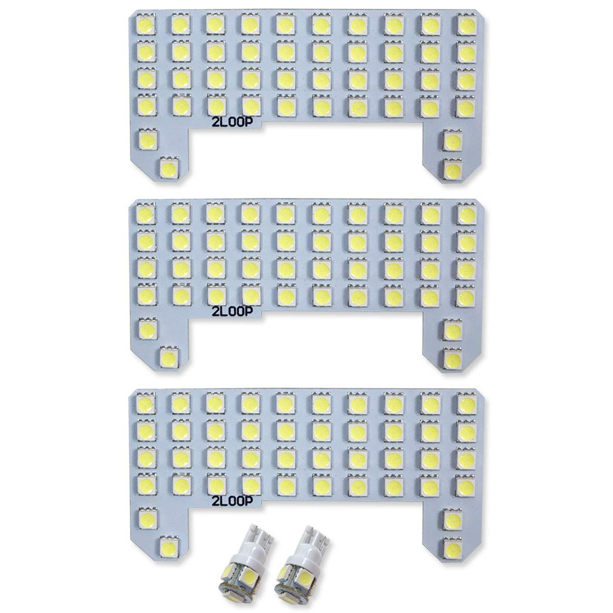 2LOOP SMD Светодиодная лампа салона для серии Step Wagon, чистый белый свет, 3-чиповая, 5 штук RF3/RF4/RF5/RF6/RF7/RF8 -
2LOOP SMD Светодиодная лампа салона для серии Step Wagon, чистый белый свет, 3-чиповая, 5 штук RF3/RF4/RF5/RF6/RF7/RF8 -