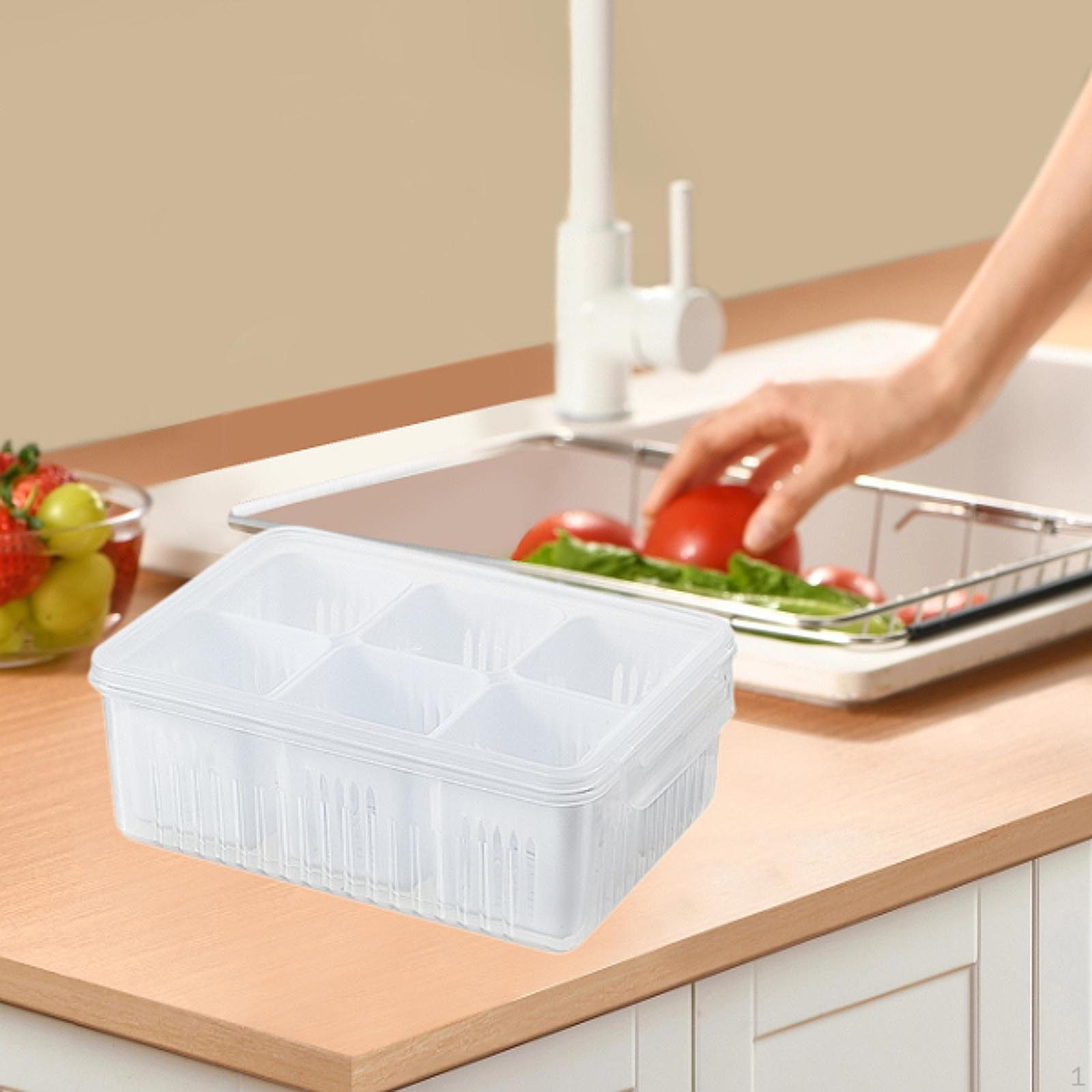 Контейнер для хранения продуктов, органайзер для холодильника, 6 отделений, хранитель салата, холодильник, свежий
Контейнер для хранения продуктов, органайзер для холодильника, 6 отделений, хранитель салата, холодильник, свежий