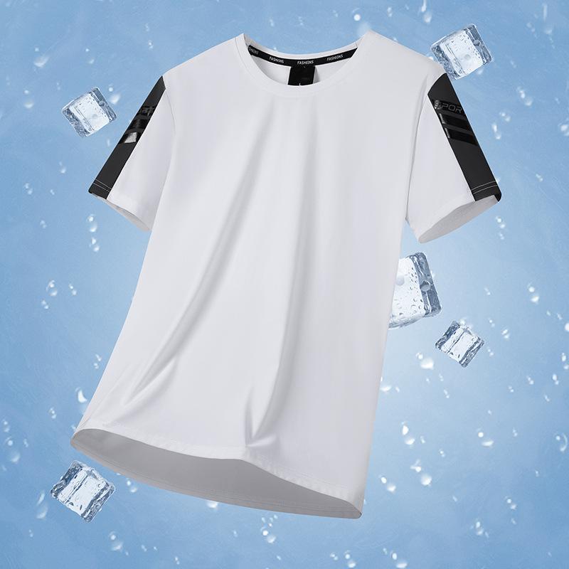 Ice Silk Quick-drying Men s Short-sleeved Versatile Loose Half-sleeved T-shirt Breathable Men s T-shirt Top XXXL білий
Ice Silk Quick-drying Men s Short-sleeved Versatile Loose Half-sleeved T-shirt Breathable Men s T-shirt Top XXXL білий