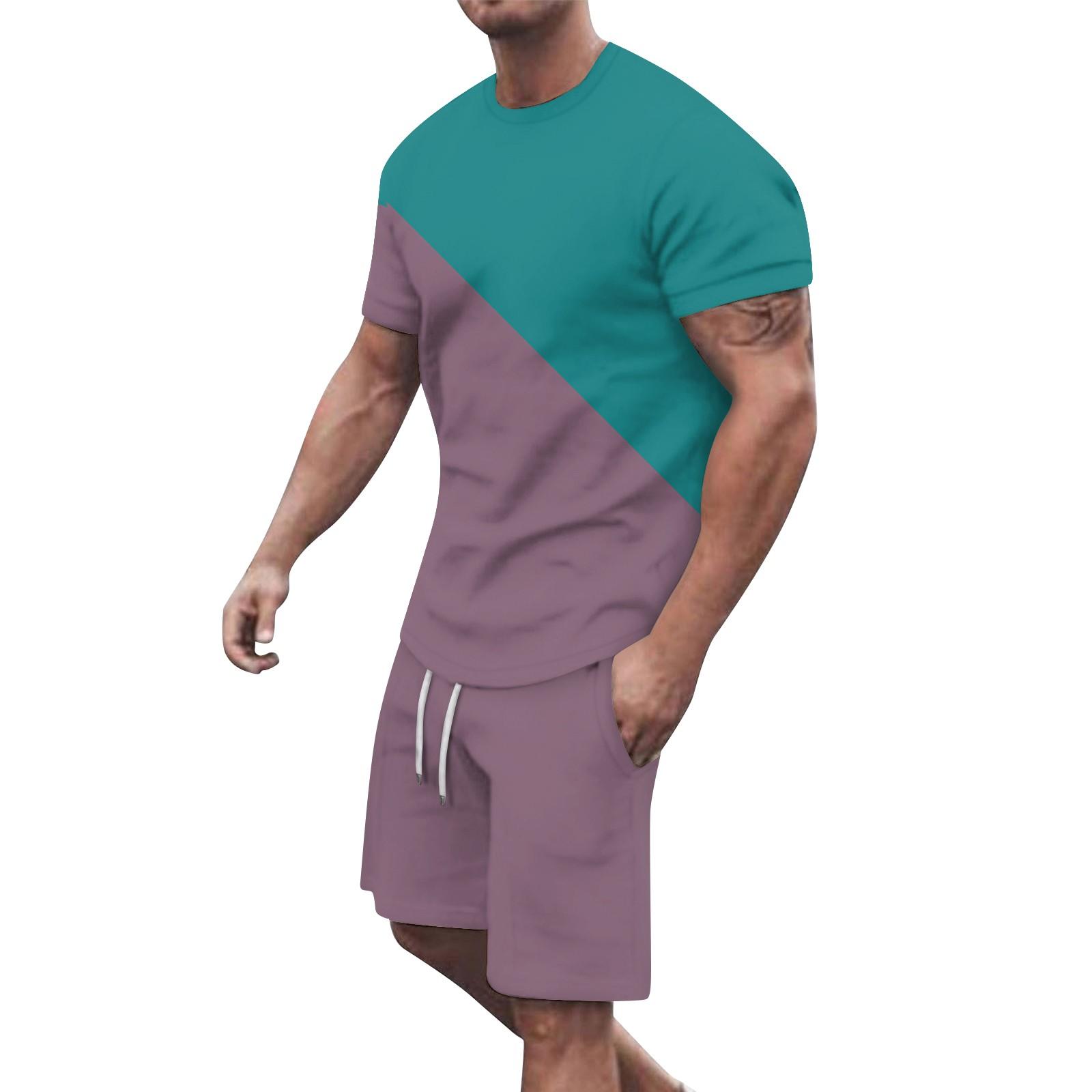 Мужские однотонные шорты с короткими рукавами и открытыми плечами, дышащий мужской повседневный комплект из 2 предметов XXXXXXL фиолетовый
Мужские однотонные шорты с короткими рукавами и открытыми плечами, дышащий мужской повседневный комплект из 2 предметов XXXXXXL фиолетовый