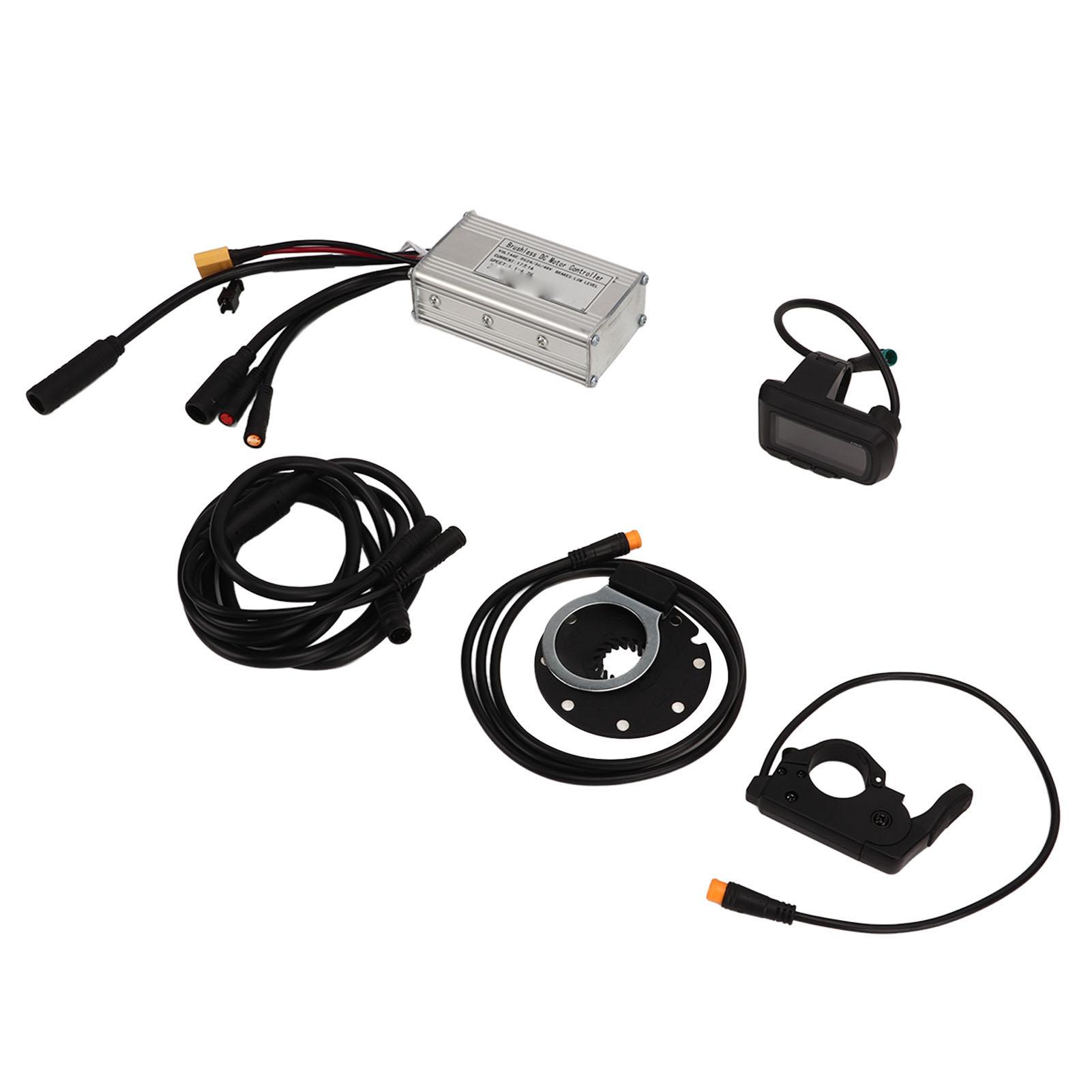 Комплект для переоборудования велосипеда 17A Регулятор скорости EN06 Панель Датчик помощи дроссельной заслонки для большого пальца Магнит Водонепроницаемый