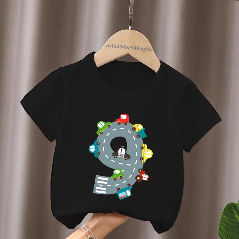 Different Car Print Birthday Number Bow Kids T Shirt Girls Clothes Funny Baby Boys Short Sleeve T-Shirts 100
Different Car Print Birthday Number Bow Kids T Shirt Girls Clothes Funny Baby Boys Short Sleeve T-Shirts 100