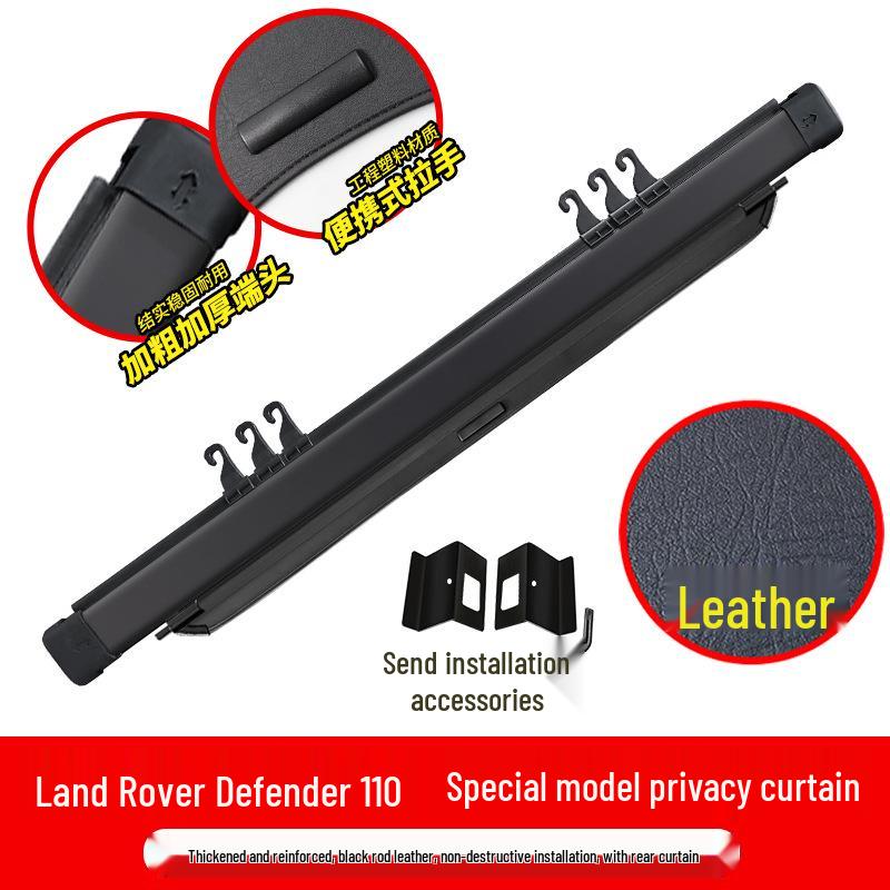 Land Rover Defender 110 Retractable Trunk Cargo Cover (2020-2025)
Land Rover Defender 110 Retractable Trunk Cargo Cover (2020-2025)