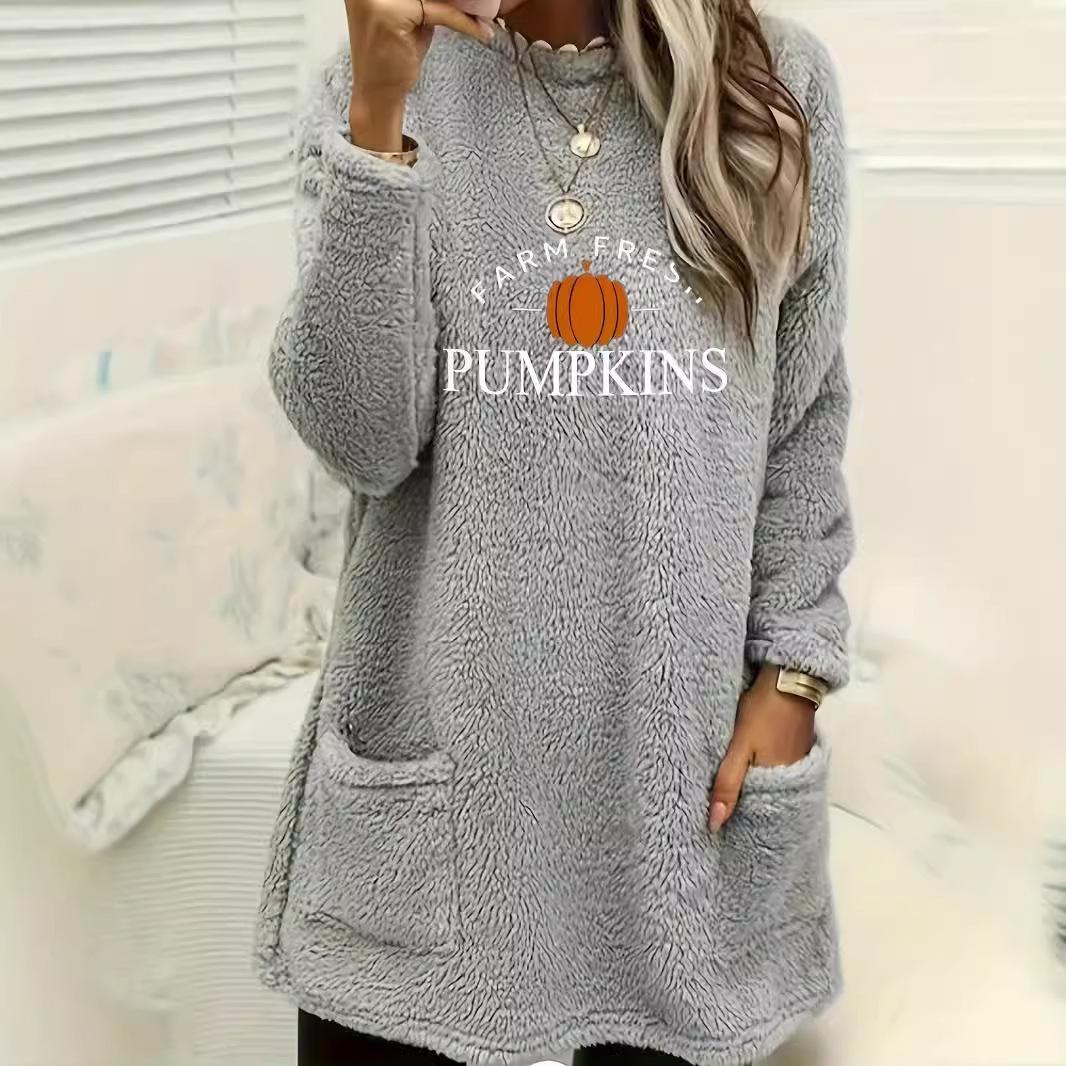 Women s Christmas Tree Letter Print Round Neck Loose Long Sleeve Pocket Plush Sweatshirt S
Women s Christmas Tree Letter Print Round Neck Loose Long Sleeve Pocket Plush Sweatshirt S