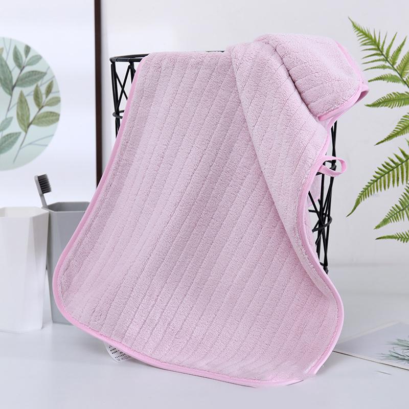 Coral Fleece Soft Hand Towels Quick Dry Towel Thickened High Absorption Towel Household Bathroom Striped Towel For Adults
Coral Fleece Soft Hand Towels Quick Dry Towel Thickened High Absorption Towel Household Bathroom Striped Towel For Adults