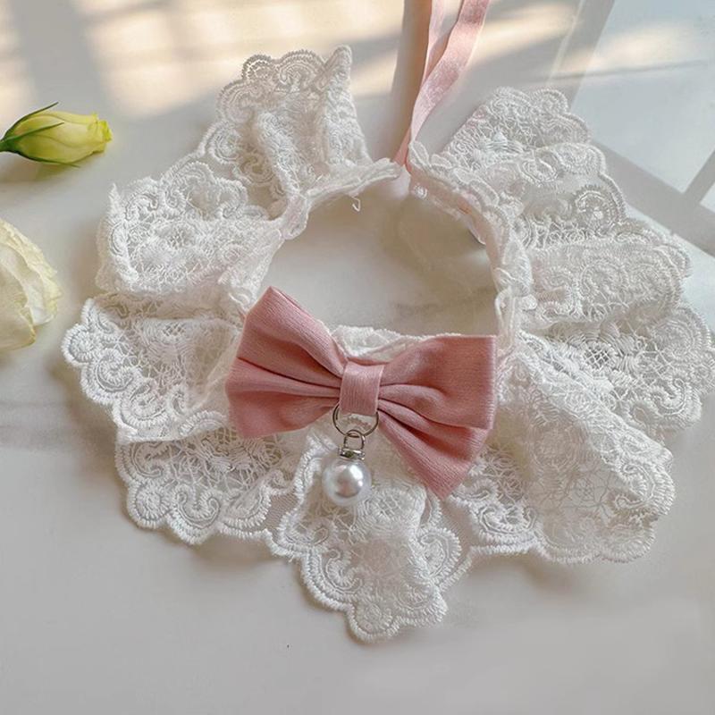 Элегантный жемчужный ошейник для кошек и собак, украшенный шелковой лентой, шарф-подвеска, ожерелье в виде галстука-бабочки для щенков и котят, аксессуары в виде банта, галстук-бабочка L
Элегантный жемчужный ошейник для кошек и собак, украшенный шелковой лентой, шарф-подвеска, ожерелье в виде галстука-бабочки для щенков и котят, аксессуары в виде банта, галстук-бабочка L