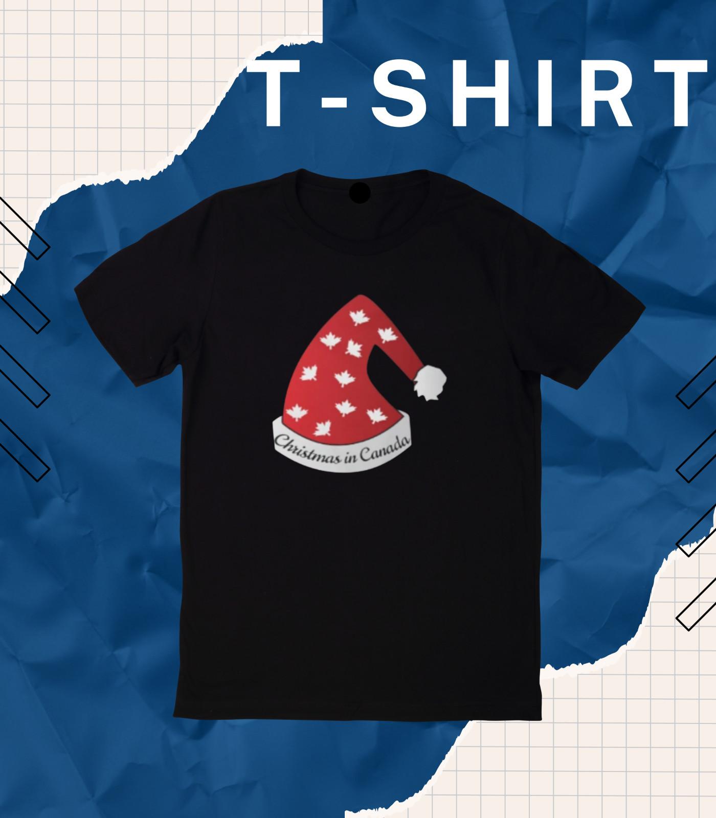Christmas hat with Canada maple leaf Classic Short Leeve Round Neck T-Shirt Mens Womens Tees Top Chri 3XL
Christmas hat with Canada maple leaf Classic Short Leeve Round Neck T-Shirt Mens Womens Tees Top Chri 3XL