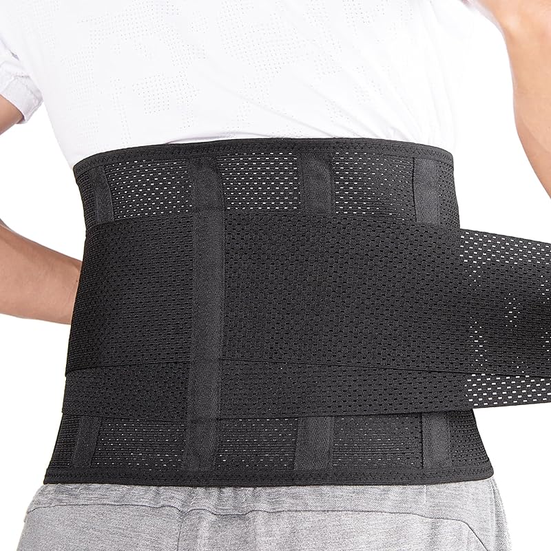 Nithra waist supporter corset waist belt Thin lightweight strong support For work For work daily life breathable Unisex (M size)
Nithra waist supporter corset waist belt Thin lightweight strong support For work For work daily life breathable Unisex (M size)