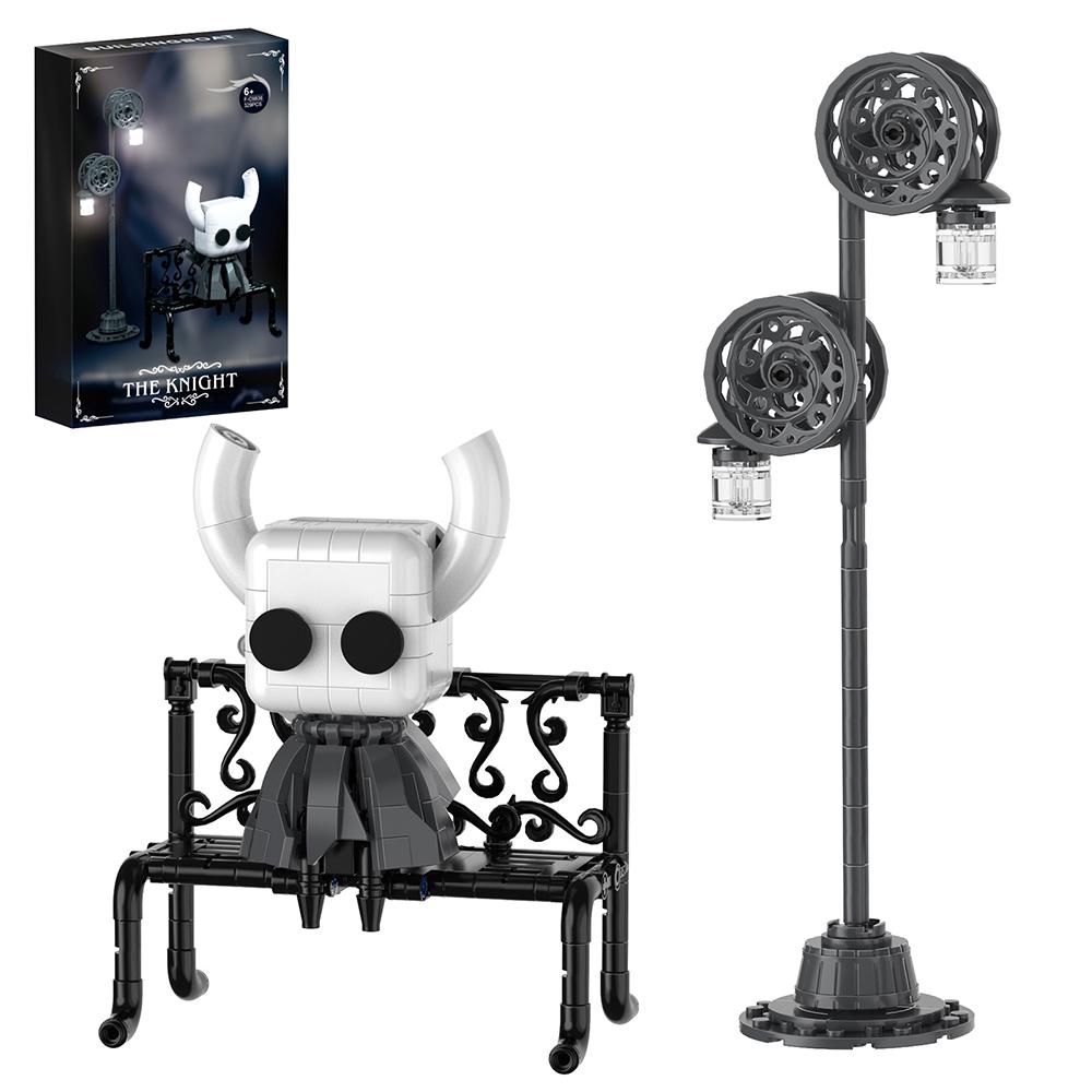 Набор для сборки Hollow Knight из 328 деталей, фигурка, строительная игрушка с подсветкой
Набор для сборки Hollow Knight из 328 деталей, фигурка, строительная игрушка с подсветкой