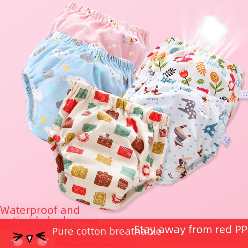 Washable 6-Layer Baby Training Pants - Breathable Cloth Diapers for Spring/Summer M (12-24 Jin)
Washable 6-Layer Baby Training Pants - Breathable Cloth Diapers for Spring/Summer M (12-24 Jin)